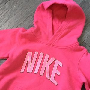 Nike Shirts & Tops - Nike girls hoodie sweatshirt pink 6 Nike Shirts & Tops - Nike girls hoodie sweatshirt pink 6